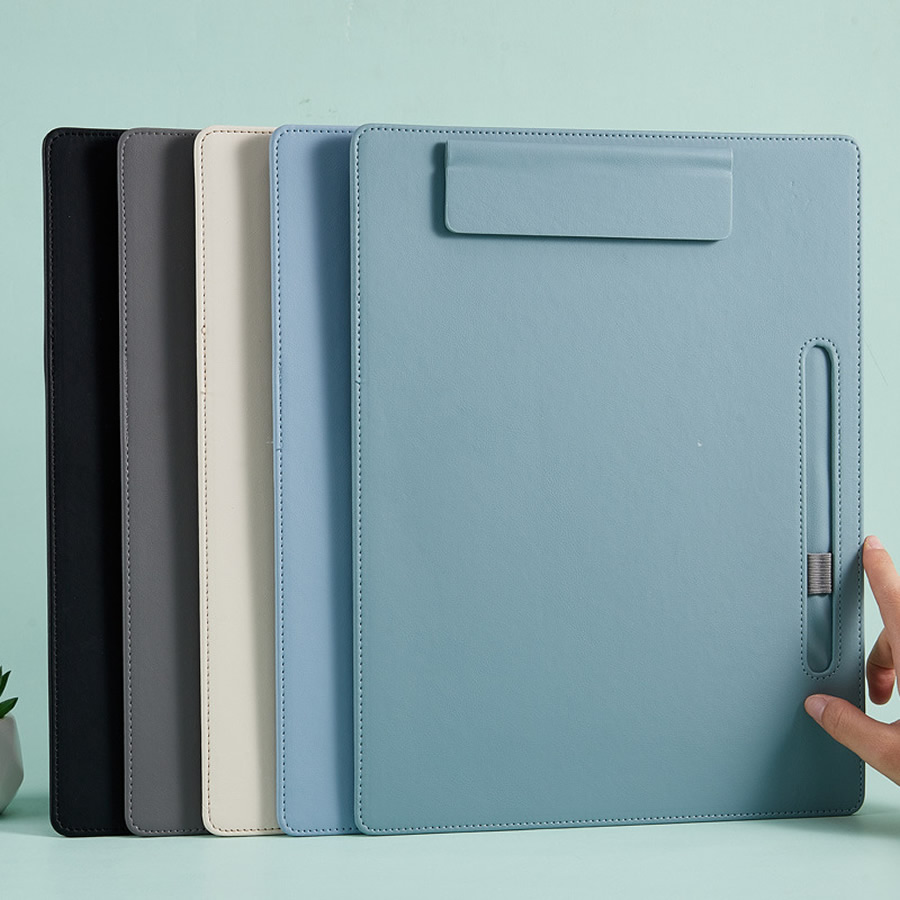 Commercial Printing Books - Clip d'écriture en cuir A4, dossier
