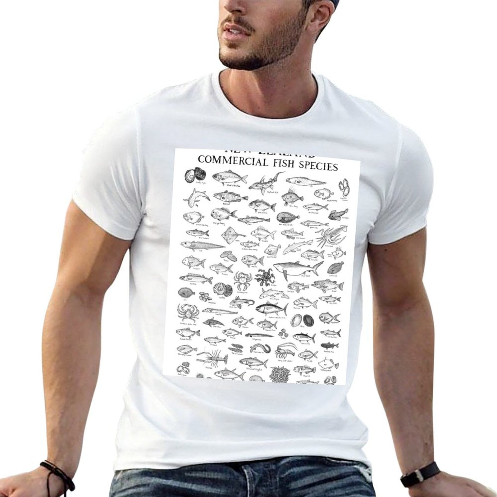 Commercial Shirt Printing - T-shirt à manches courtes avec motif