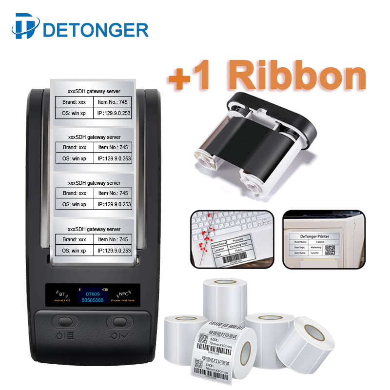 Imprimante d'étiquettes de lab - Commercial Ribbon Printing Machine avis et prix