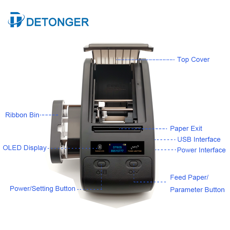 Imprimante d'étiquettes de lab - Commercial Ribbon Printing Machine avis et prix