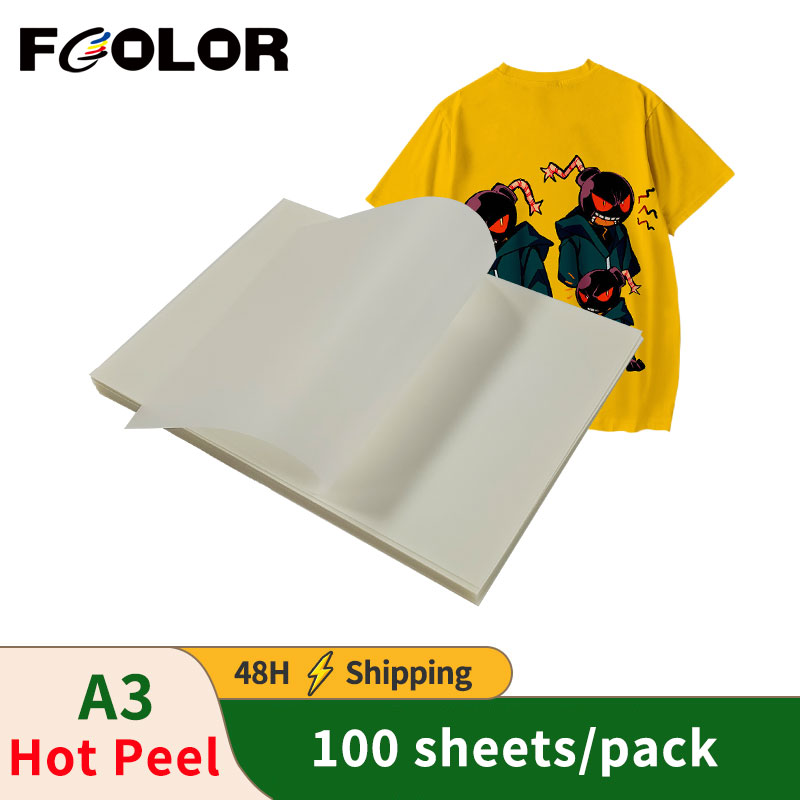100 films PET A3 DTF mats à dé - Dtf Hot Peel Film avis et prix