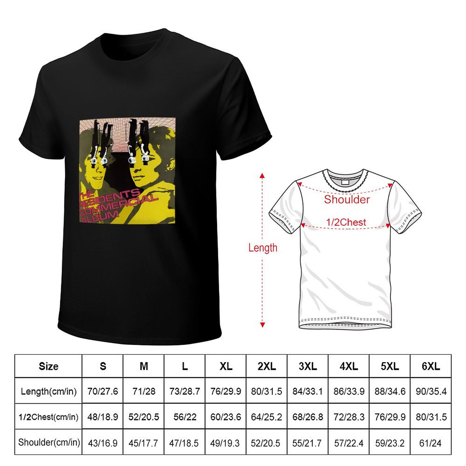 The Residents - Commercial Alb - Commercial Shirt Printing avis et prix