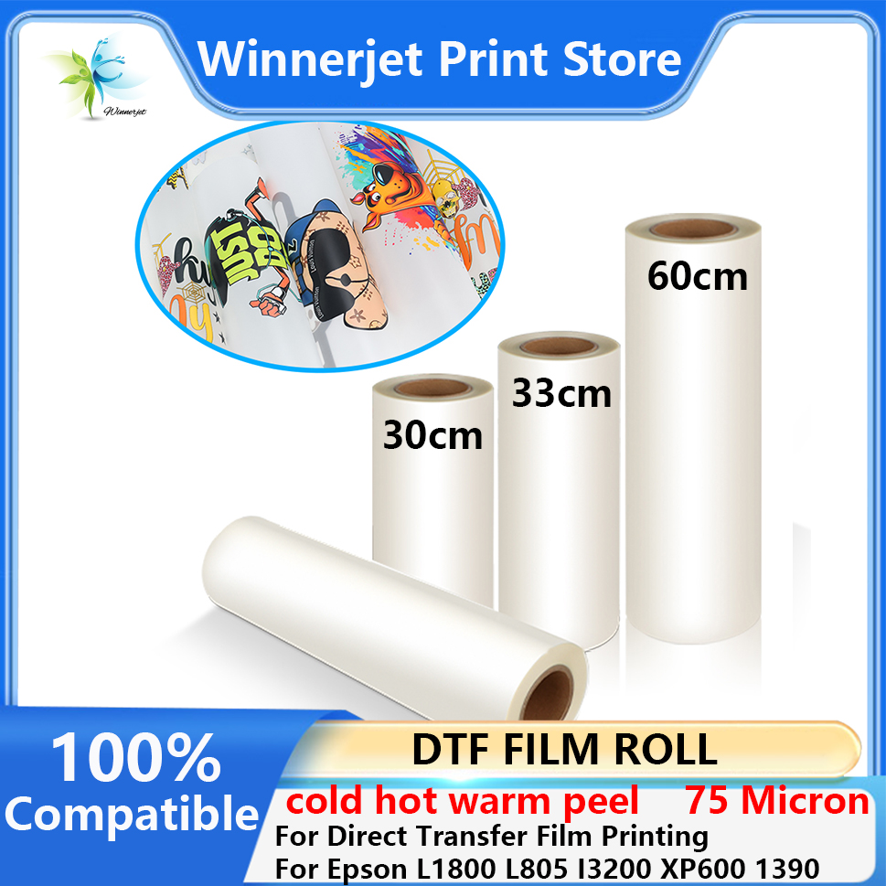 Rouleau de film PET DTF 30cm 3 - Dtf Hot Peel Film avis et prix