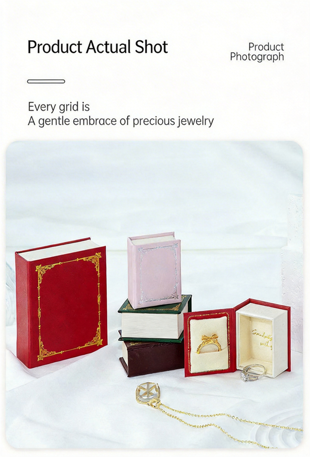 Boîte à bijoux magnétique en f - Commercial Printing Books avis et prix