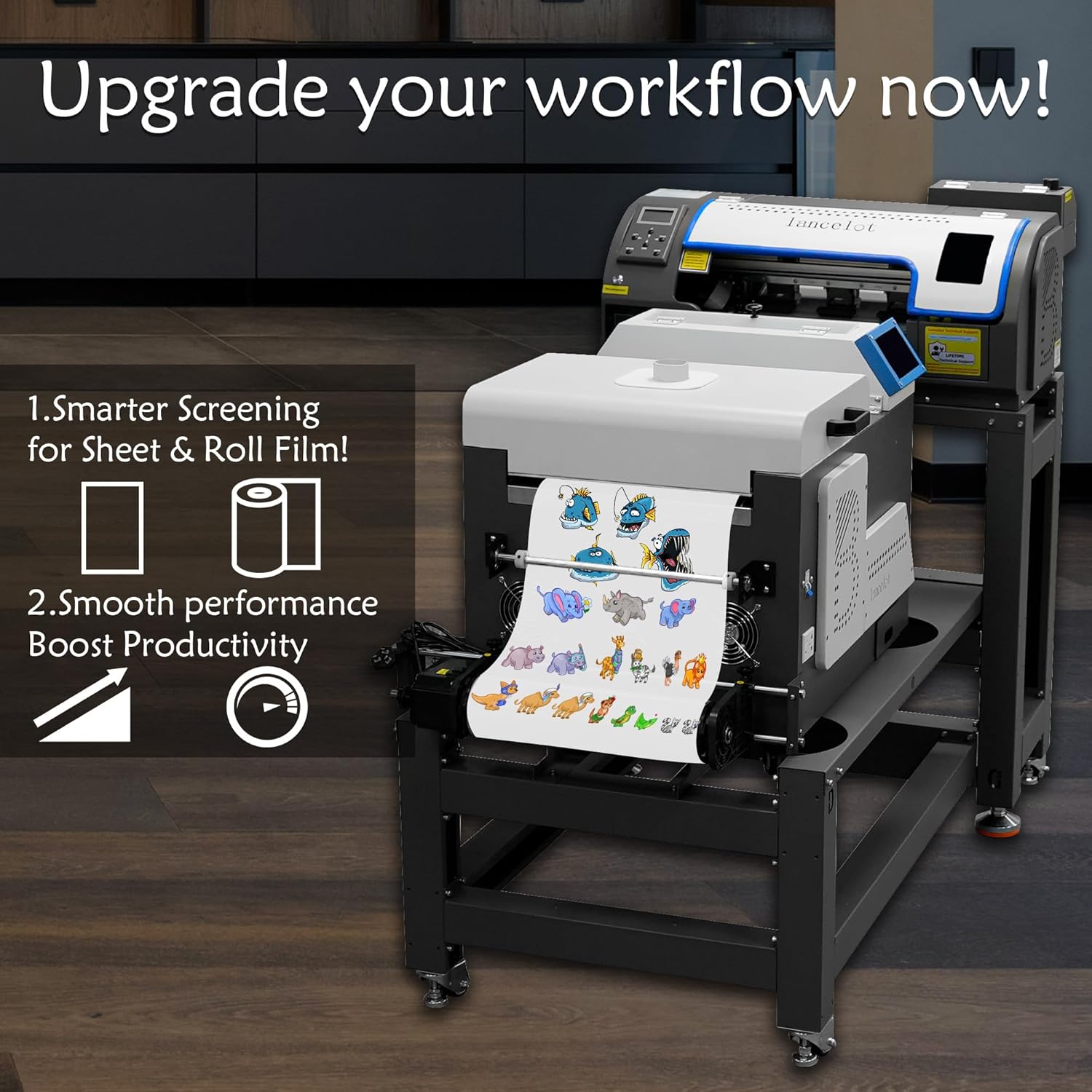 Lancelot A3 M1630 Pro DTF Stam - Commercial Shirt Printing avis et prix